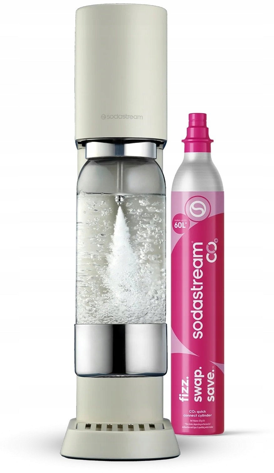 Saturator Sodastream Enso Beige + gas