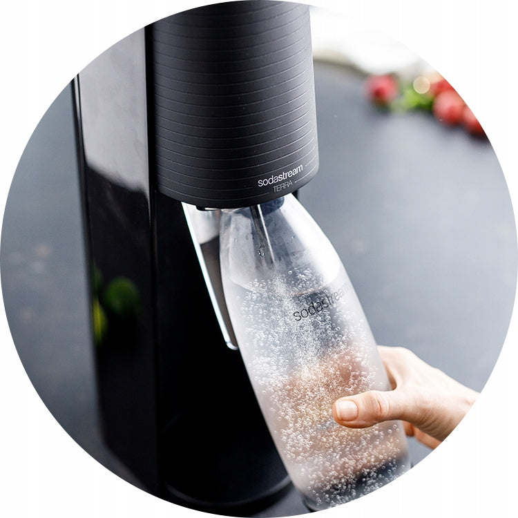 Saturator Sodastream Terra + 2 bottles + 4 syrups Pepsi 7Up Mirinda Pep Max Brand SodaStream