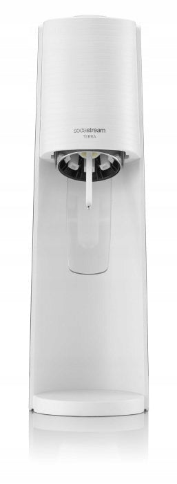 Saturator for gassing water SodaStream Terra white 1 bottle + CO2 cartridge Brand SodaStream