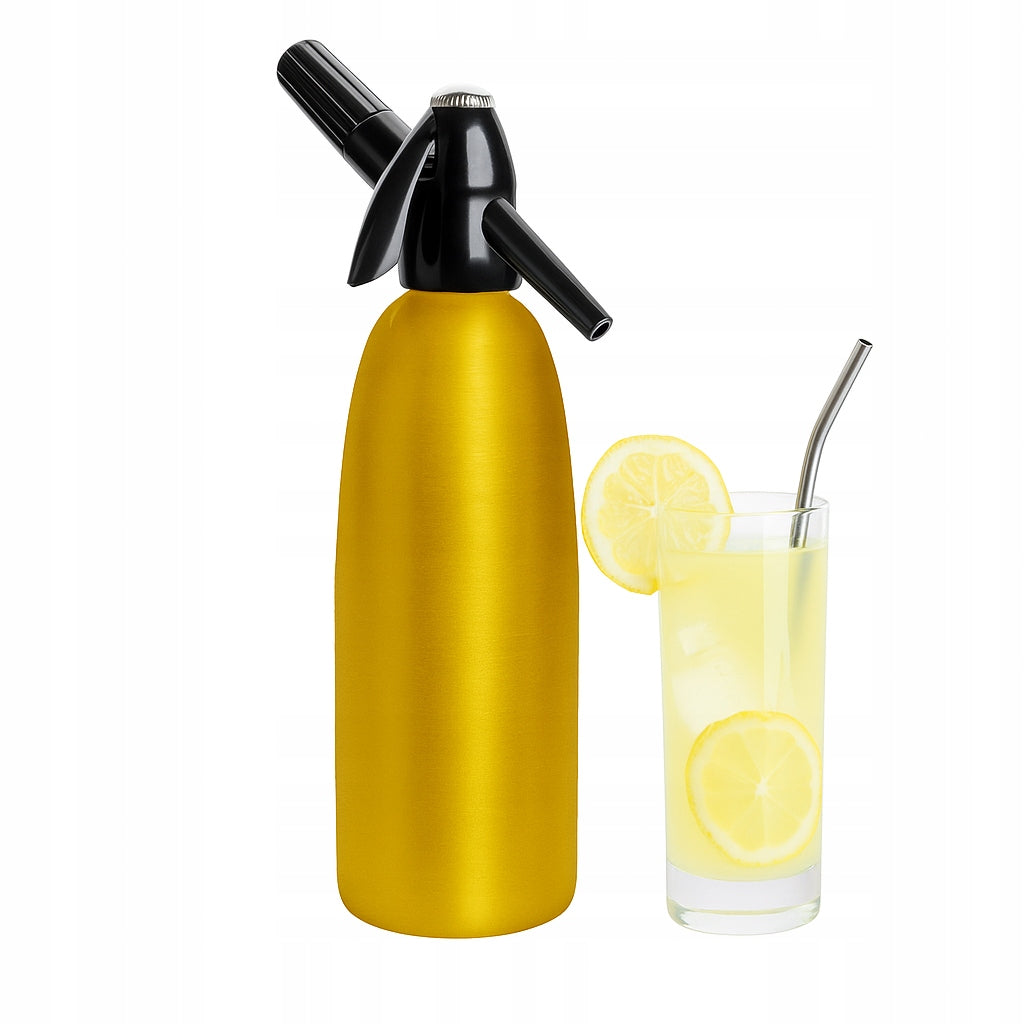 Saturator for sparkling water 1L QUICK SODA ART SA-1L Home Siphon Gold Manufacturer code SA-1L