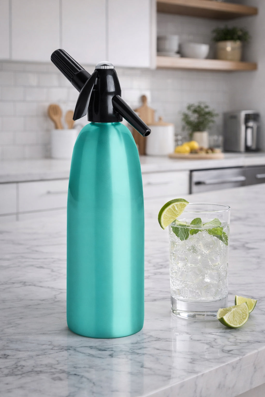 Saturator for sparkling water 1L QUICK SODA SA-01E ART Home Portable Siphon Manufacturer code SA-01E