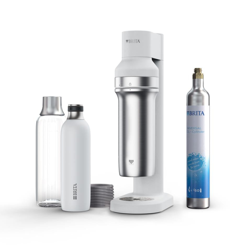 Saturator for sparkling water Brita sodaTRIO with two bottles 0,5 / 0,84L