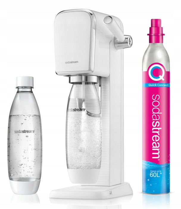 Saturator for water SodaStream Art white + bottle Fuse 1l + gas Manufacturer code Art White