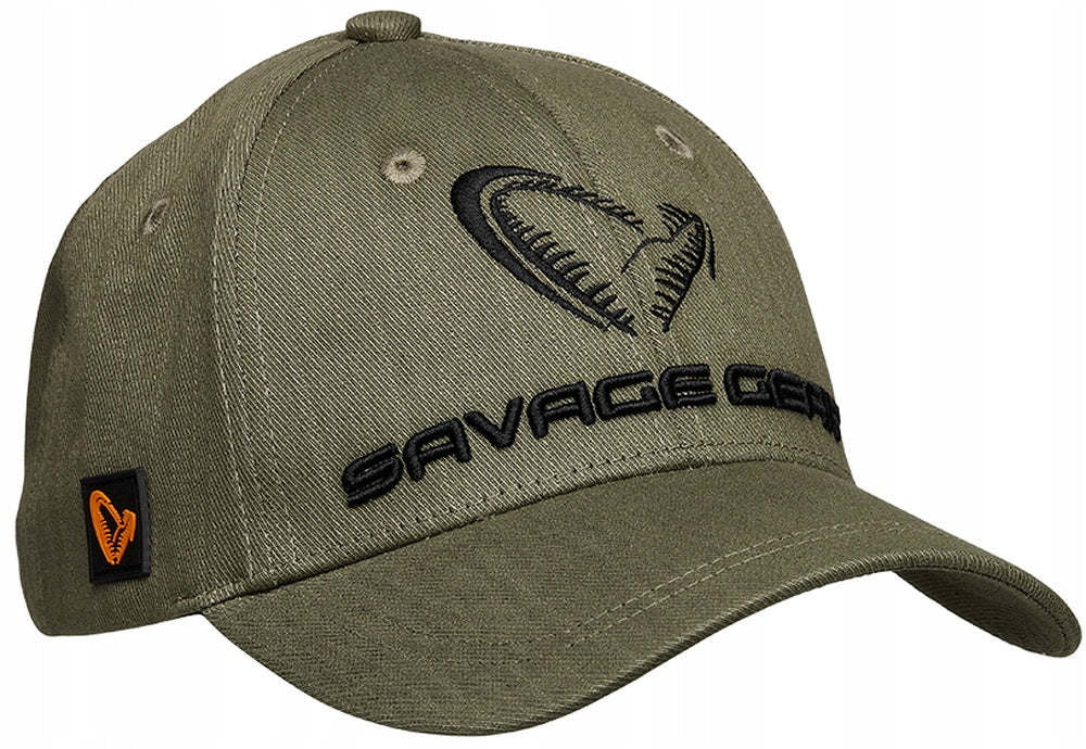 Savage Gear Catch Cap One Size Olive Green Melange / 76691