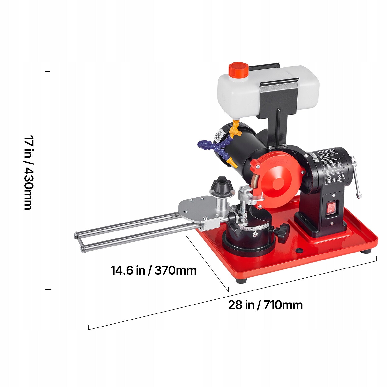 Saw Sharpener 370W With Grinding Disc 125MM And Water Tank Manufacturer code YXJPDMJSMH