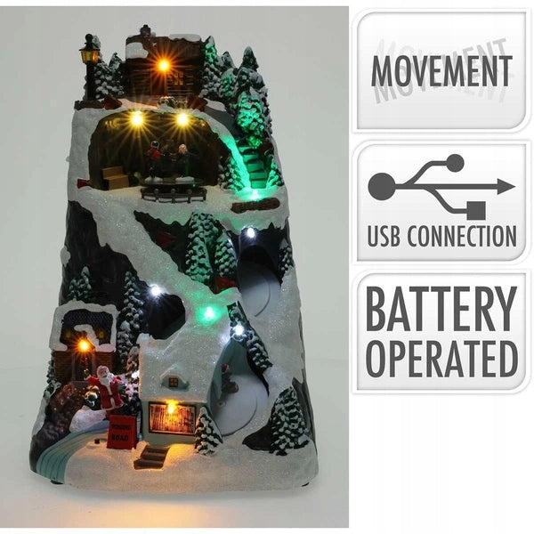 Scenka LED Ski Slope 30cm Packaging status original