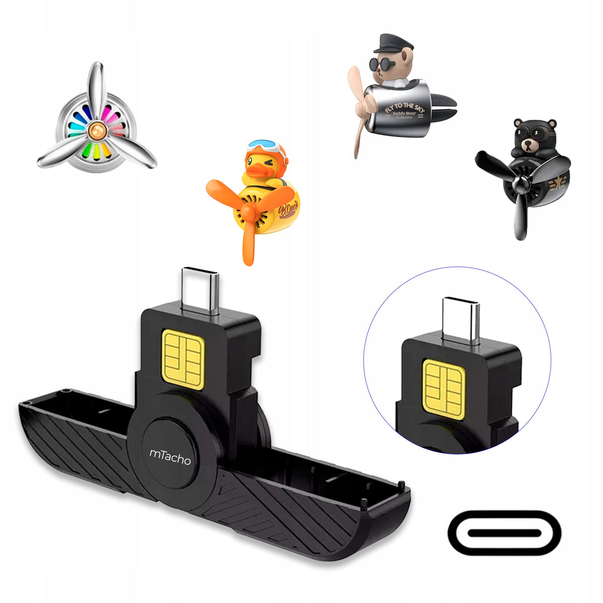 Scent for grille + DRIVER CARD READER FOR TACHOGRAPHS + PROGRAM + LEASH