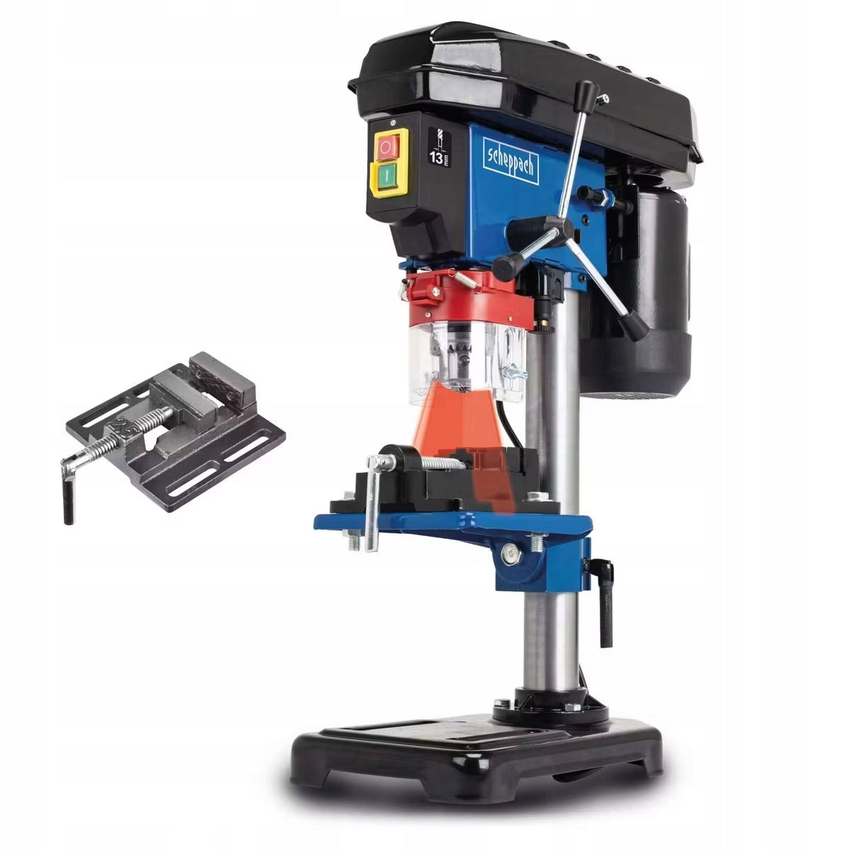 Scheppach Column table drilling machine DP16VLS 500 W 16 mm handle with laser