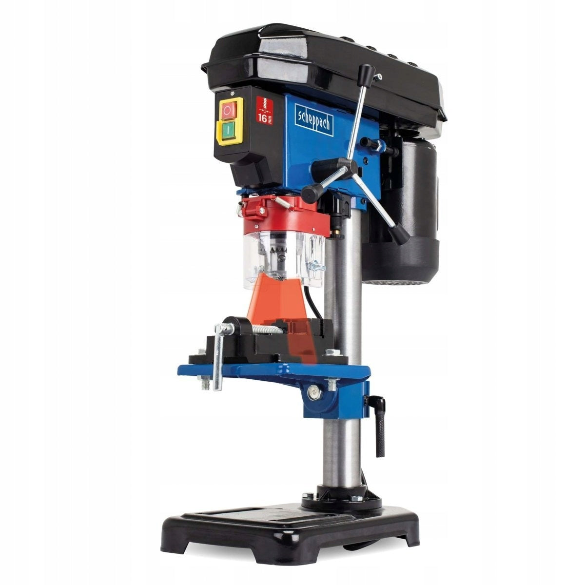 Scheppach Column table drilling machine DP16VLS 500 W 16 mm handle with laser