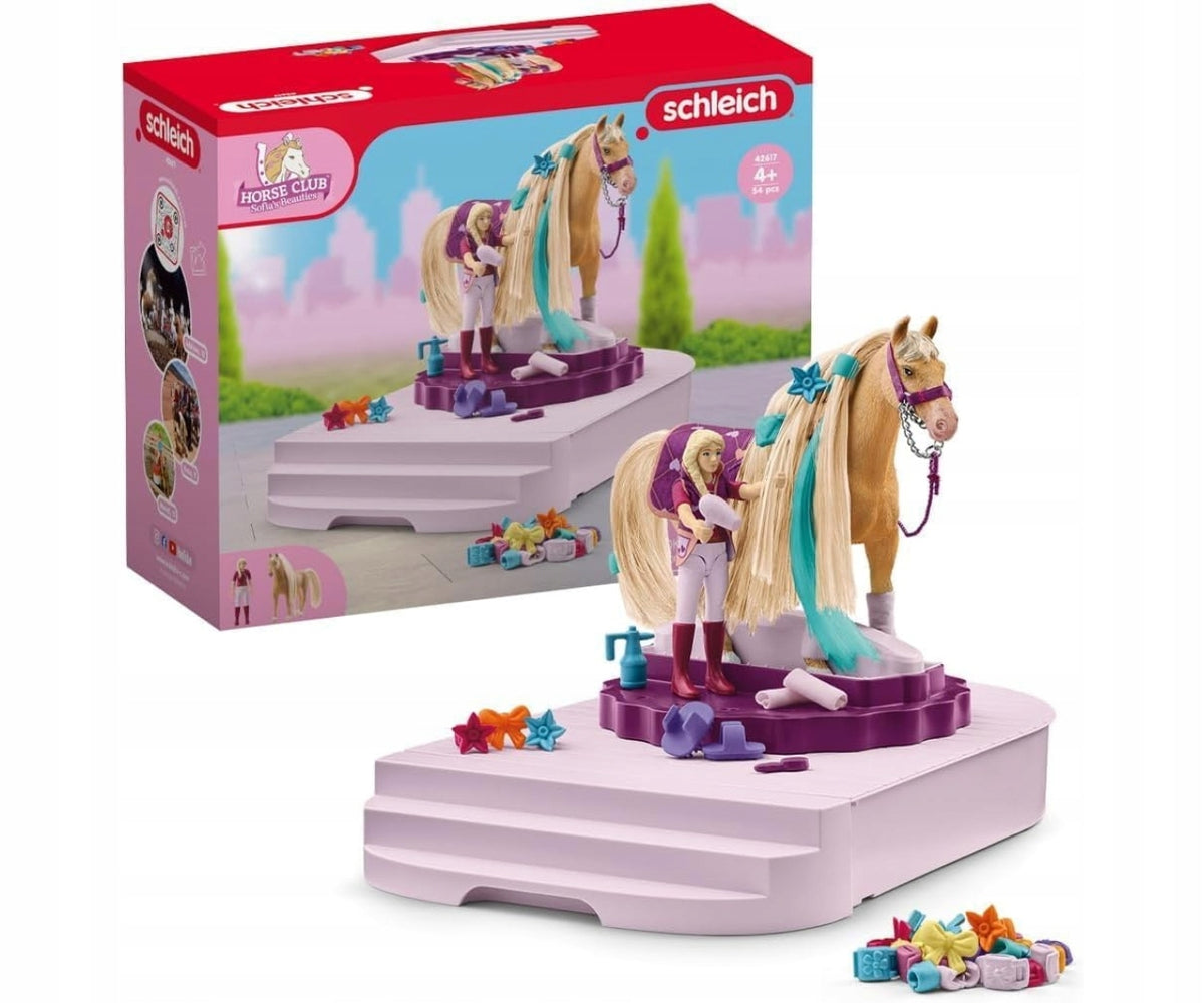 Schleich 42617 Rotating Horse Care Station Brand Schleich
