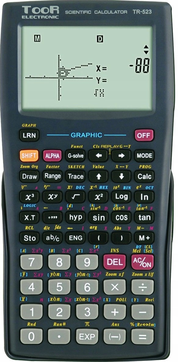 Scientific Calculator TOOR 523 Graphic Functions
