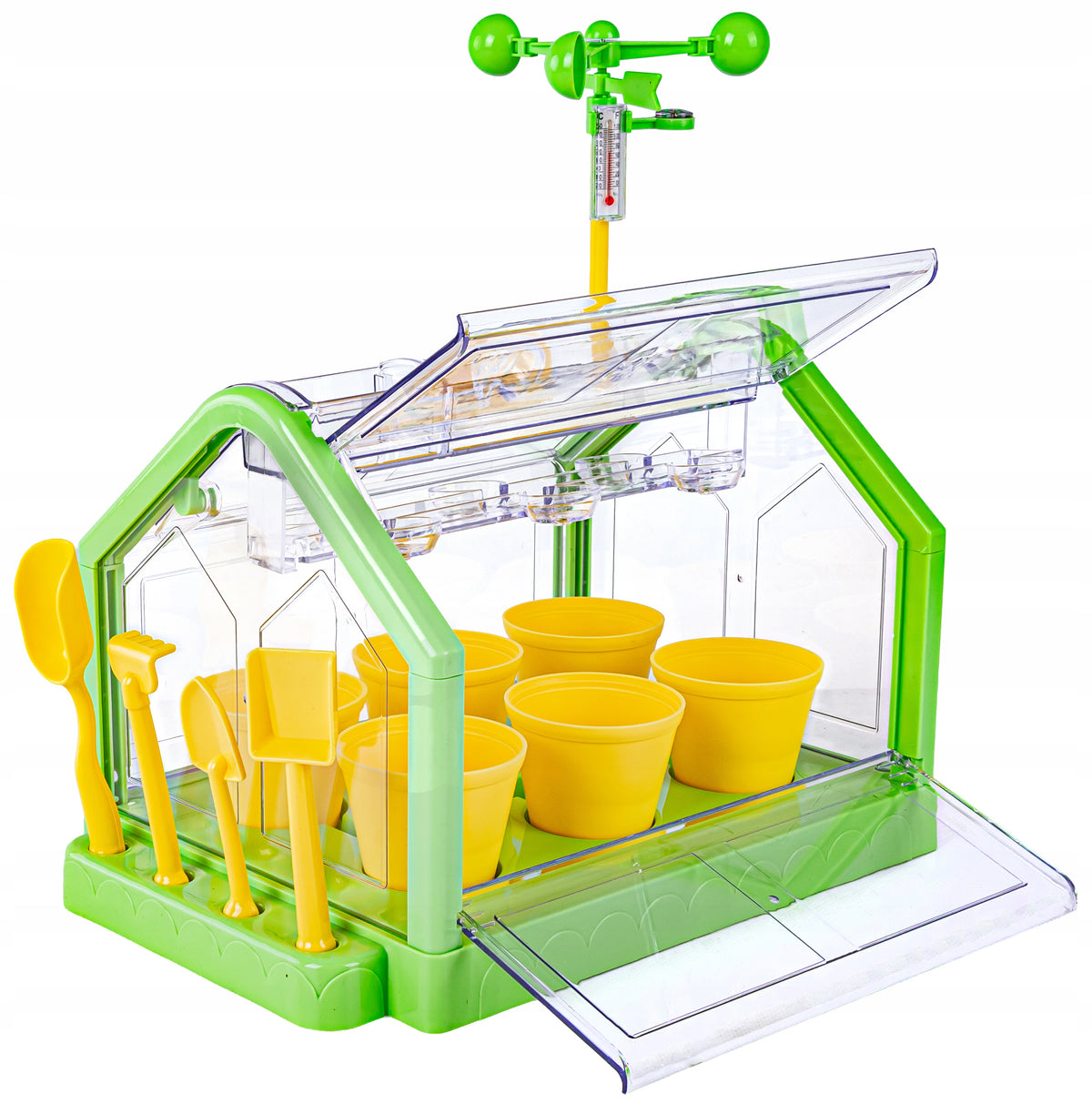Scientific Fun Greenhouse Children Plant Cultivation Experimental Biologist Set Packaging status original