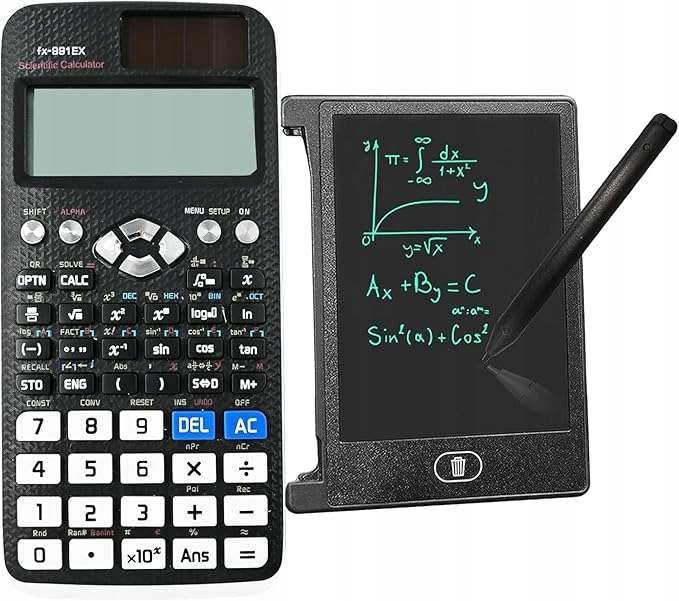 Scientific and technical ENGINEERING calculator FX991-EX black + TABLET