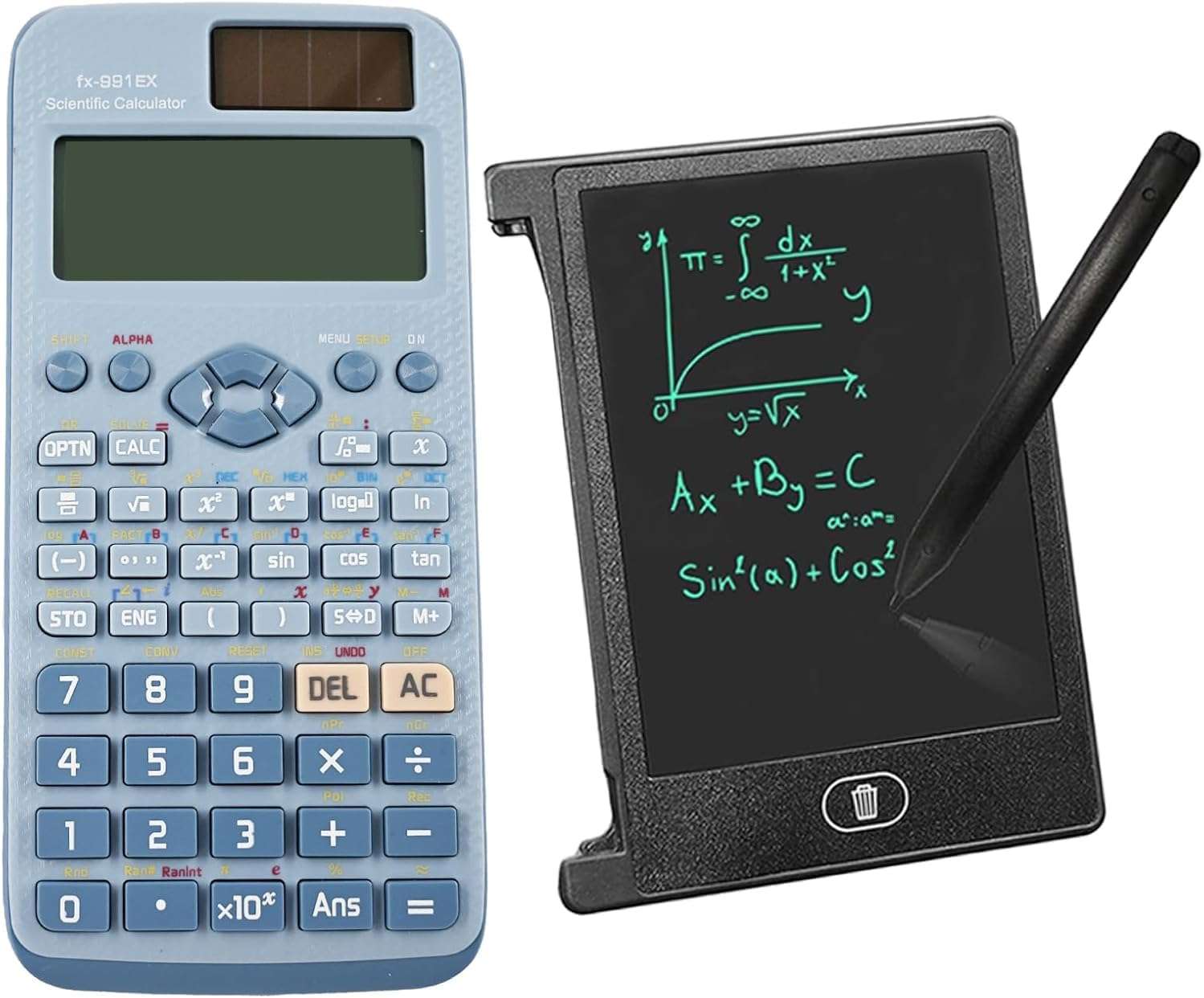 Scientific calculator FX-991EX blue 552 functions LCD 4.4-inch