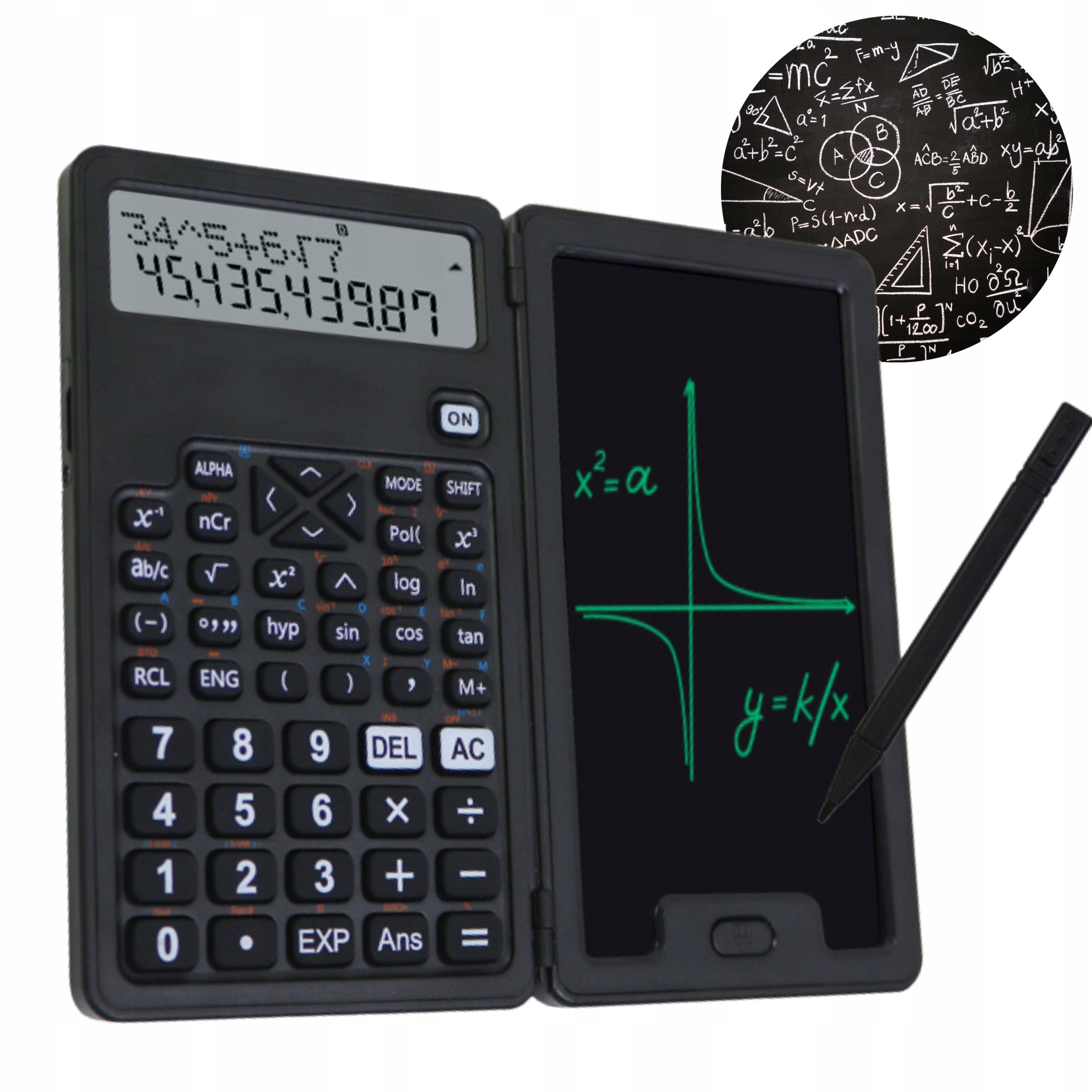 Scientific calculator with tablet, electronic writing board – 2in1 HIT Manufacturer code 635405472352
