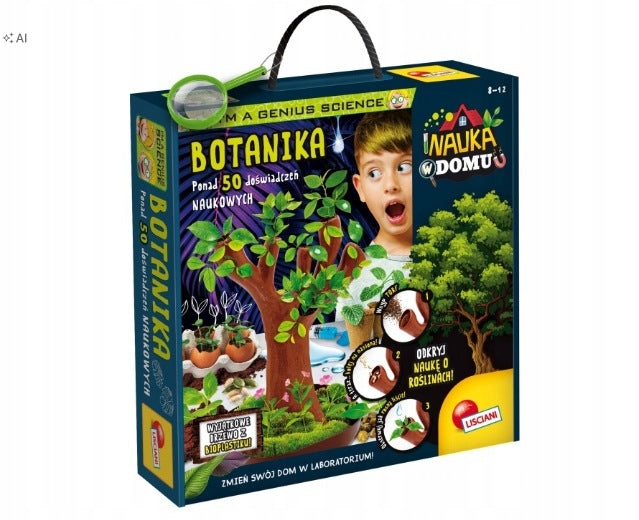 Scientific set botany learning Italian Lisciani educational for children