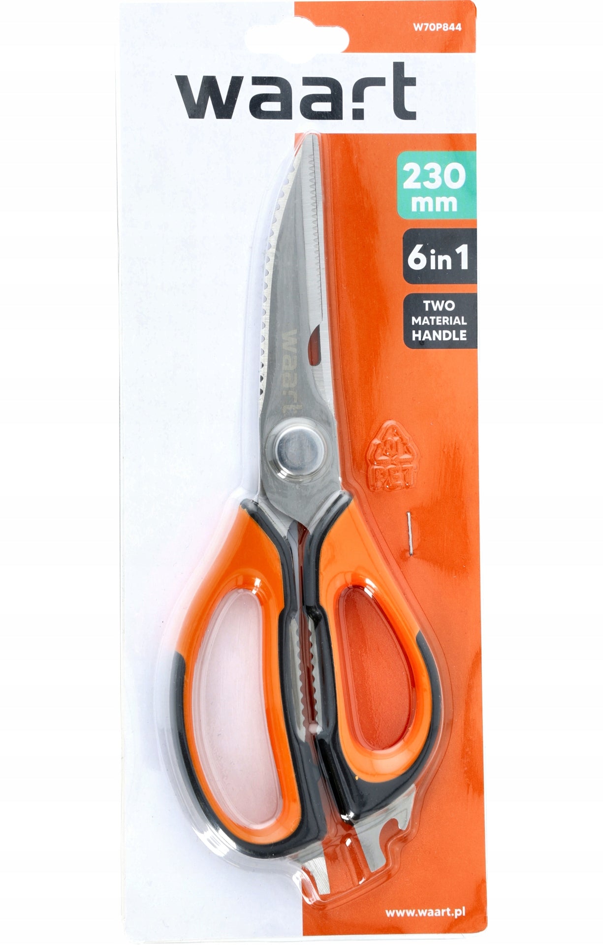 Scissors 6in1 230 mm multifunctional workshop WAART Brand Drel