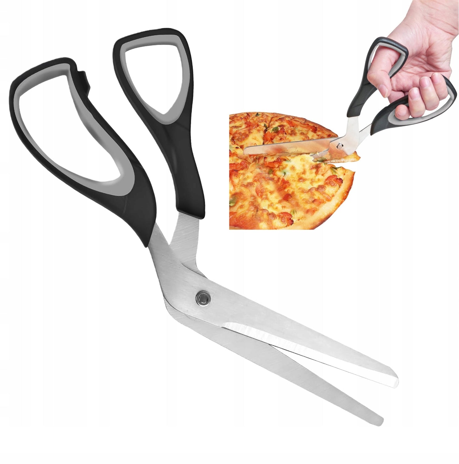 Scissors PIZZA Scissors SCISSORS CUTTING PIZZA SPLIT FOLDING