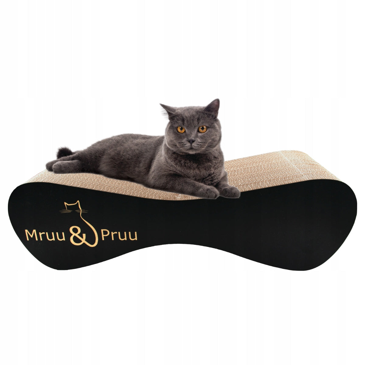 Scratcher Black Mruu&Pruu Cat Scratcher Mimi