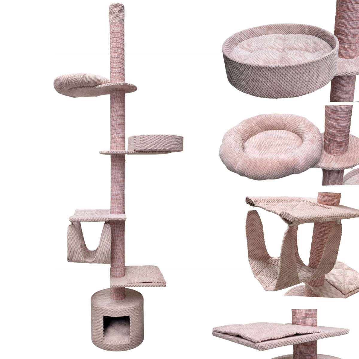 Scratcher Dreams for Cat Modular Makspol Ceiling High ! Pink powder Manufacturer code 5903816674272