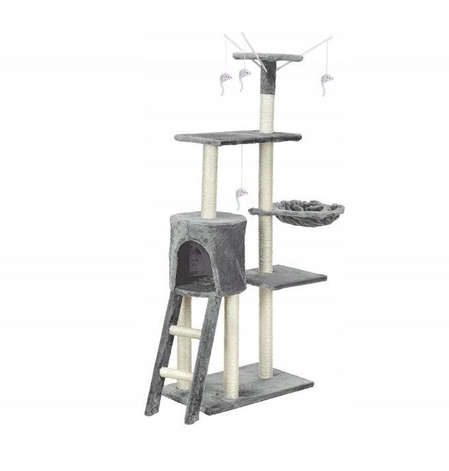 Scratcher cat booth tree bed Cottage posts 138cm 6 levels (F014) Manufacturer code F014