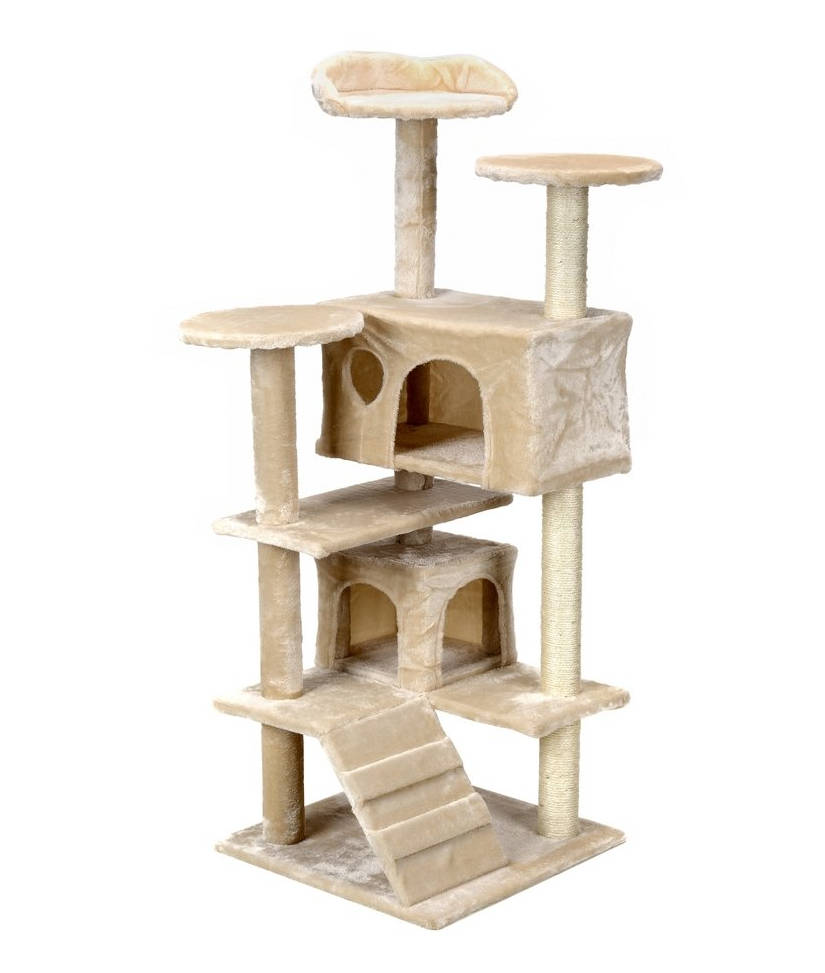 Scratcher high bed post tower Funfit Home&Office 131 cm