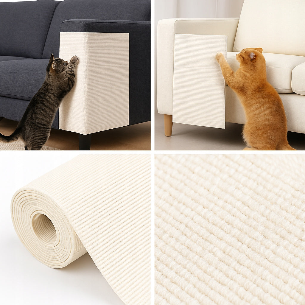 Scratching Mat 100x40 Milk Self Adhesive For Cat Couch Manufacturer code Drapak Dla kota