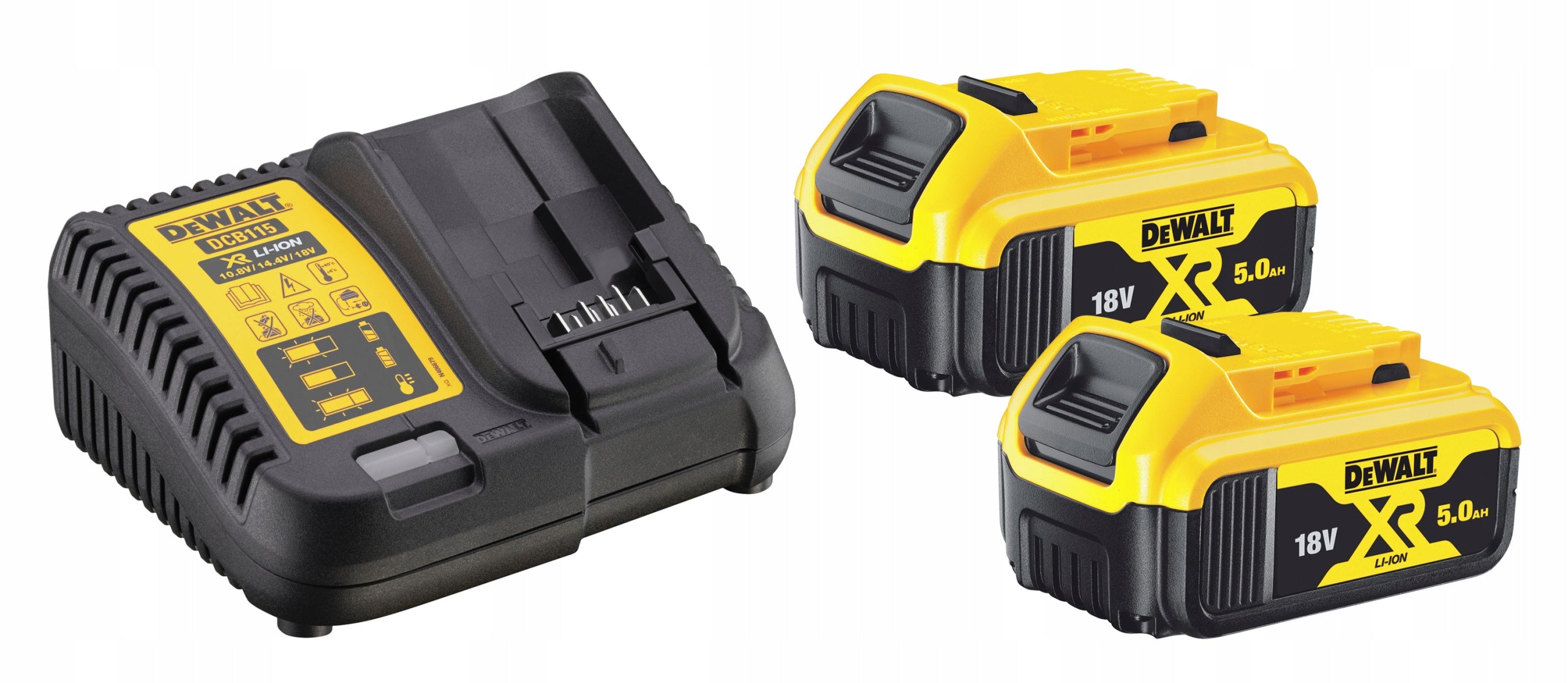 Screwdriver 18V 90Nm 2x5Ah 2-speed DeWALT DCD800P2T Brand DeWalt