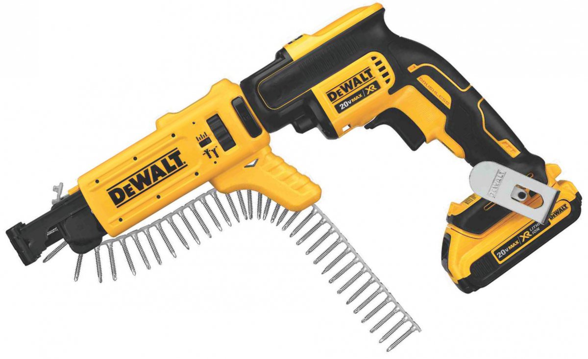 Screwdriver DeWalt Cordless Aku 18V DCF620nt For GK KARTON-GIPS Boards Brand DeWalt