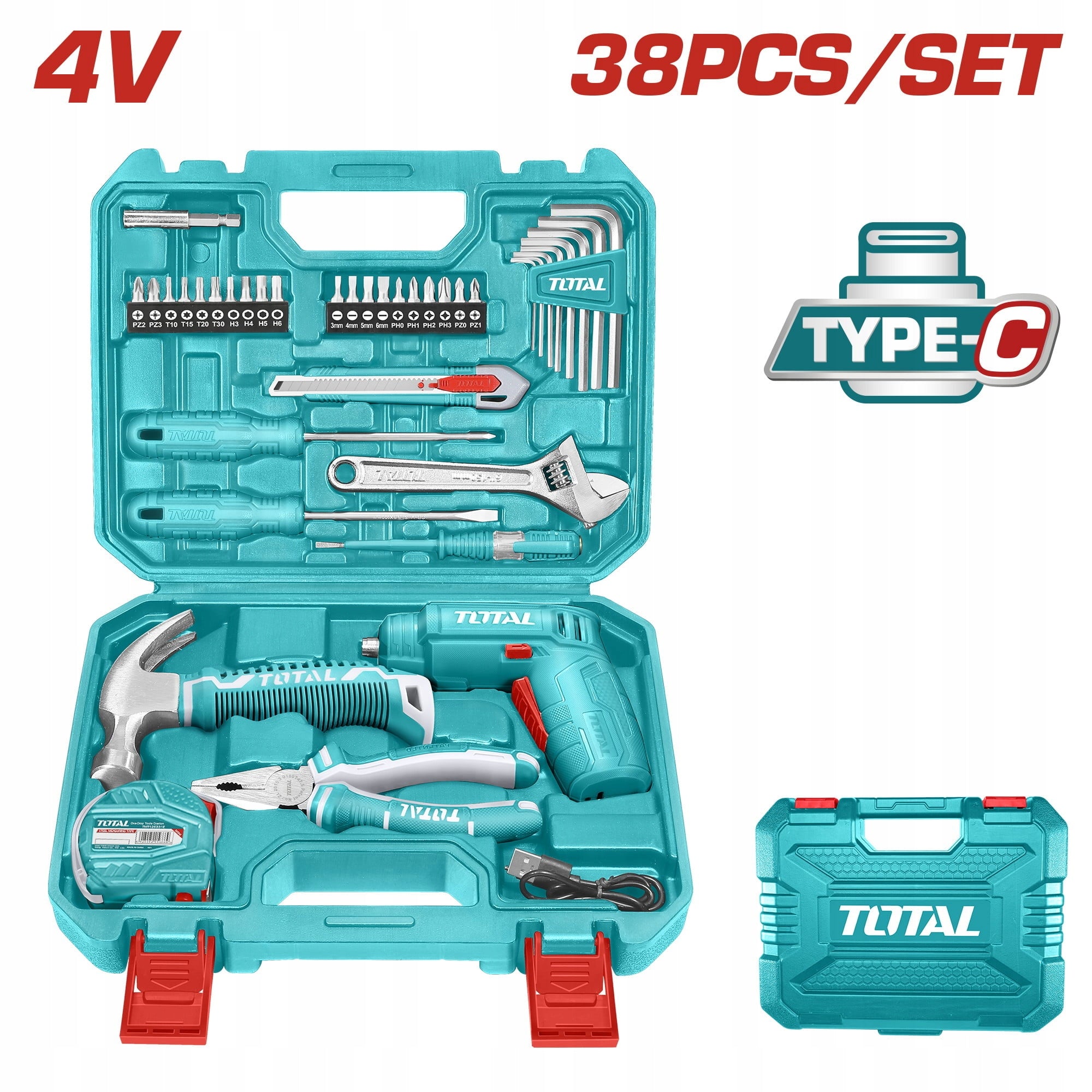 Screwdriver Total battery power supply 4 V 460180 Manufacturer code 460180