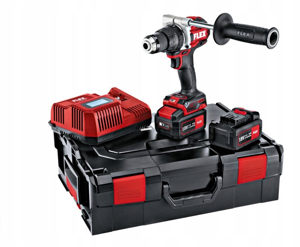 Screwdriver cordless impact drill FLEX PD 2G 18.0-EC/5.0 18V 90Nm
