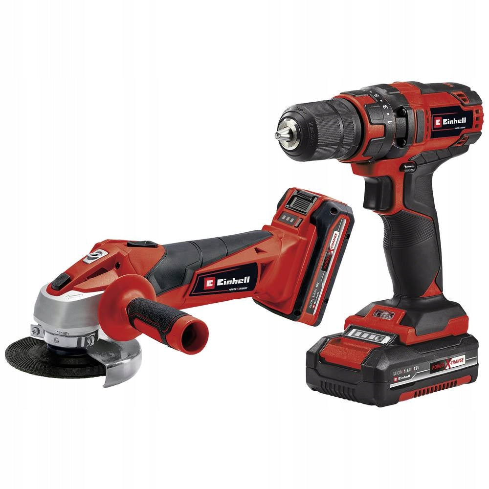 Screwdriver-drill set + grinder Einhell TC-TK 18 Li Kit Brand Einhell