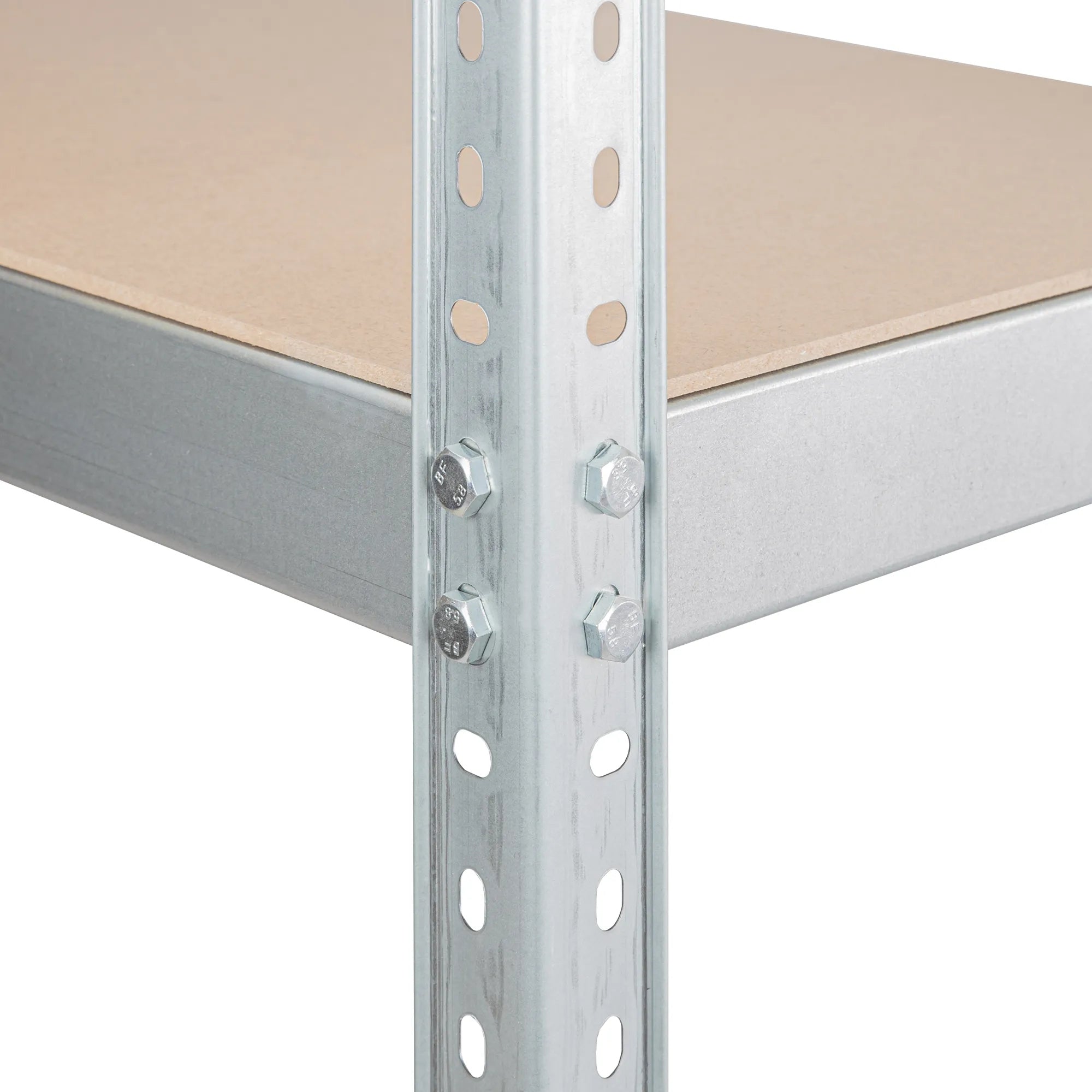 Screwed metal rack STABIL 180x120x40 200kg Metalkas galvanized HDF Packaging status original