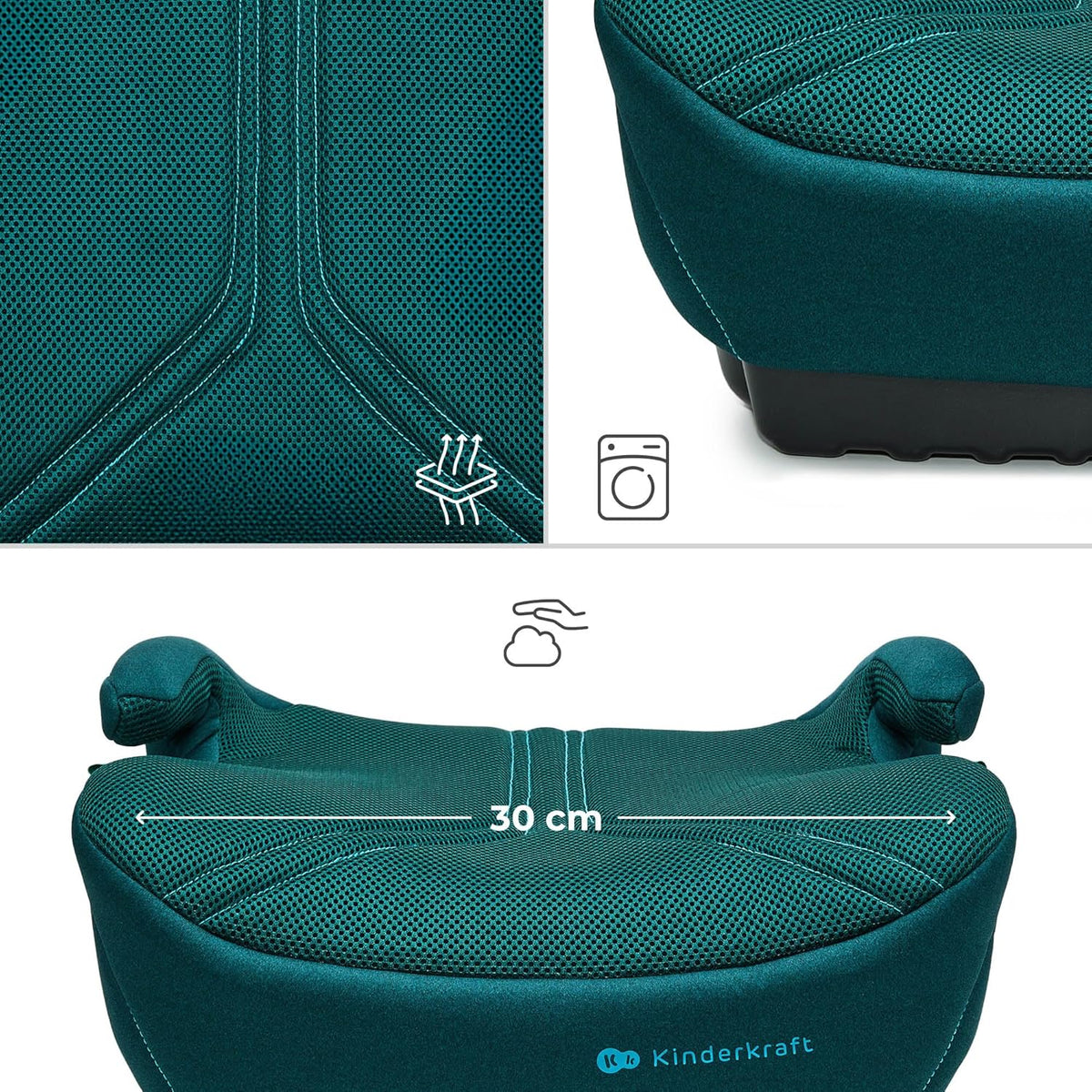 Seat Stand 15-36kg Kinderkraft I-BOOST 2 ISOFIX 125-150cm I-SIZE ZIE Manufacturer code KCIBOO02GREPR00