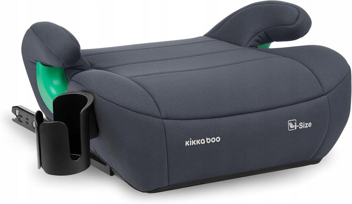 Seat seat KikkaBoo i-POP i-Size 125-150 cm stand grey isofix