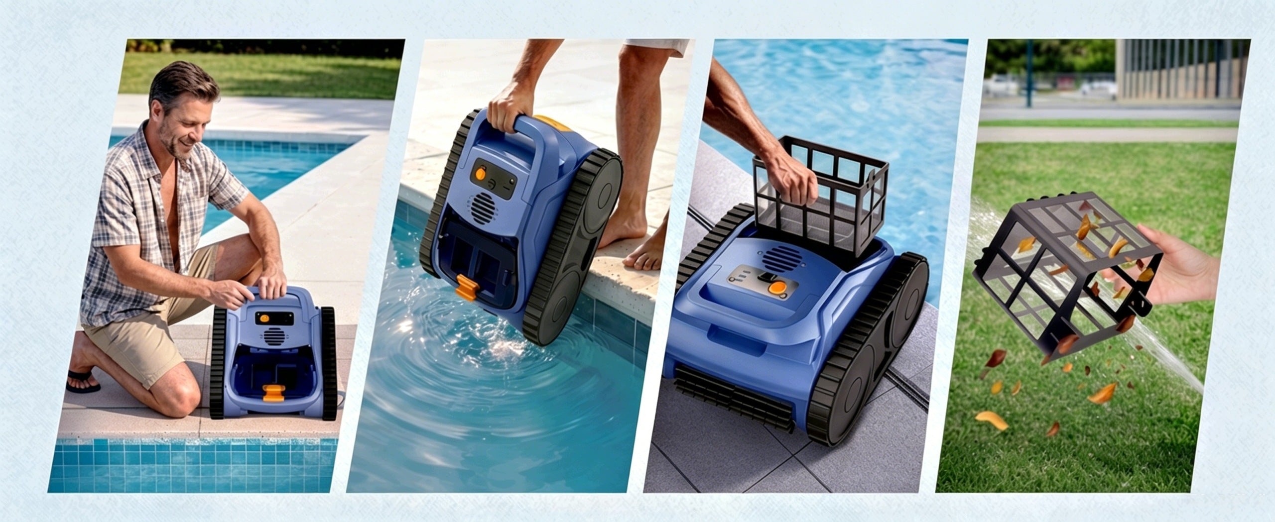 Seauto SAT20 PRO Pool Cleaning Vacuum Cleaner Robot Manufacturer no brand