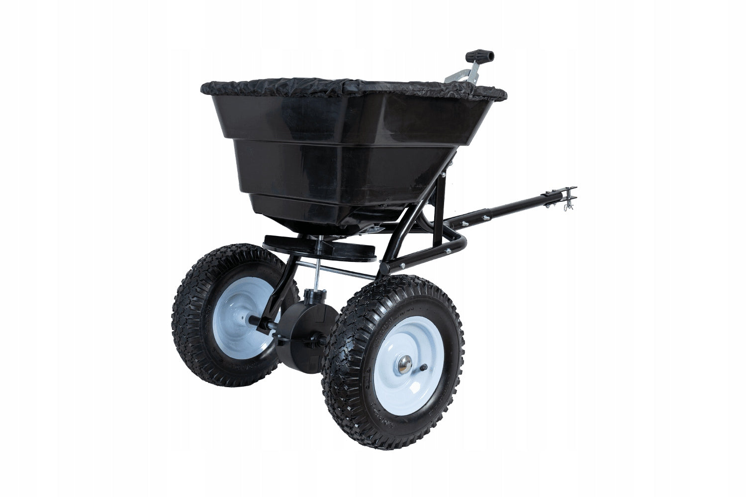 Seeder for tractor UNITRAILER spreader for fertilizers and seeds 29 l 45 kg Power supply handheld