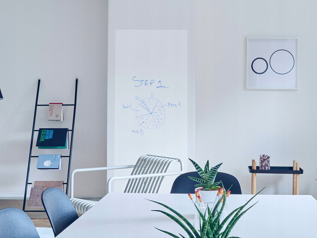 Self-Adhesive PVC Film Dry Erase Board White For Furniture Walls 67x150 Brand no brand