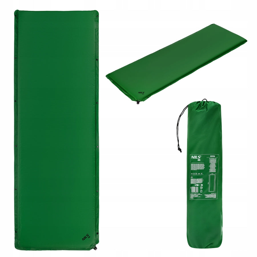 Self-Inflating Camping Mat Thick 5 cm Under Tent With Cover Packaging status original
