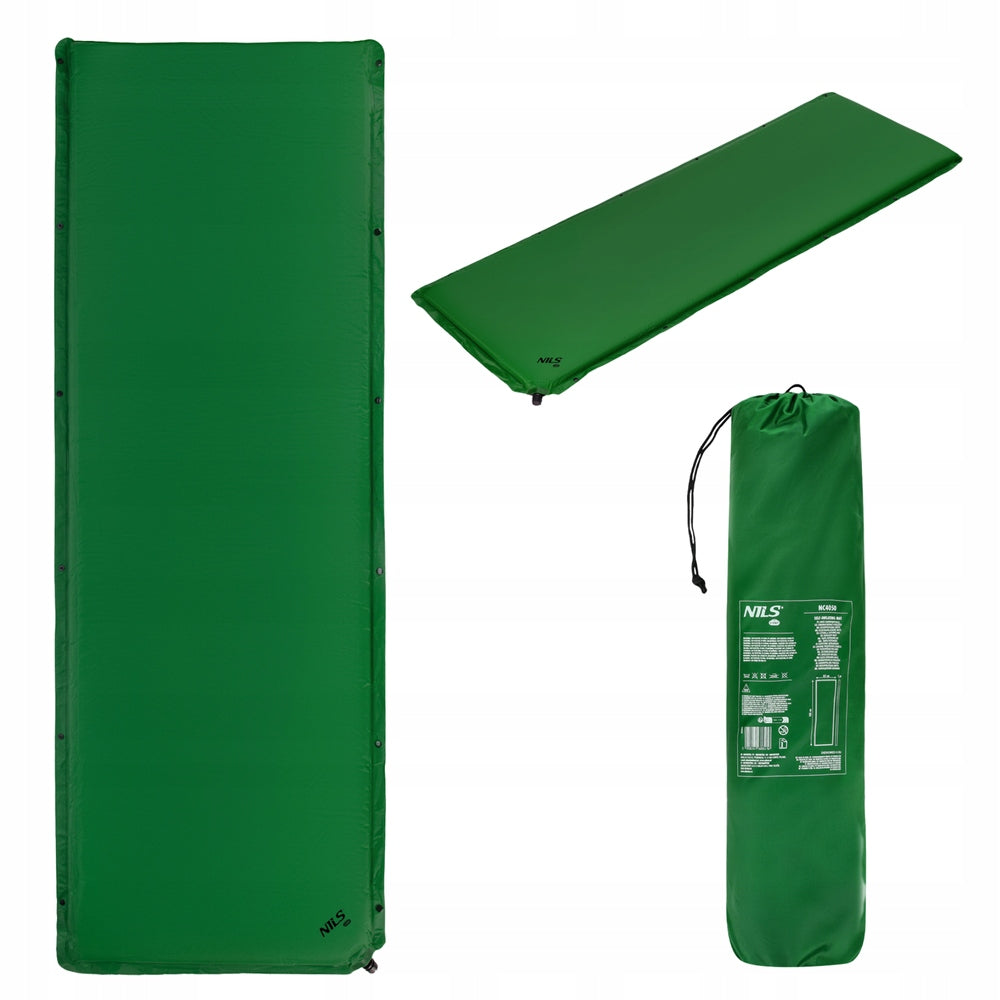 Self-Inflating Camping Mat Thick 5 cm Under Tent With Cover