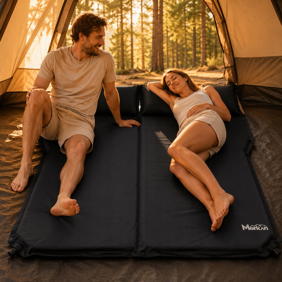 Self-Inflating Hiking Mat Double Thick Camping MERKAN Manufacturer code MER-611