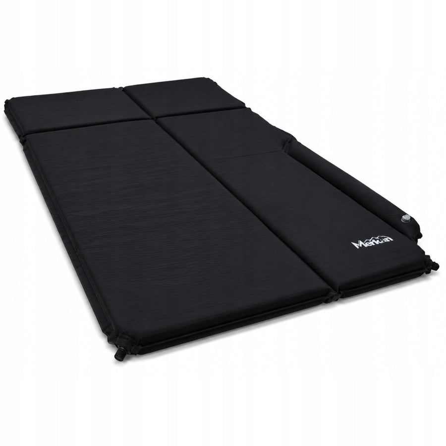 Self-Inflating Hiking Mat Two-Person Camping Black MERKAN Packaging status original