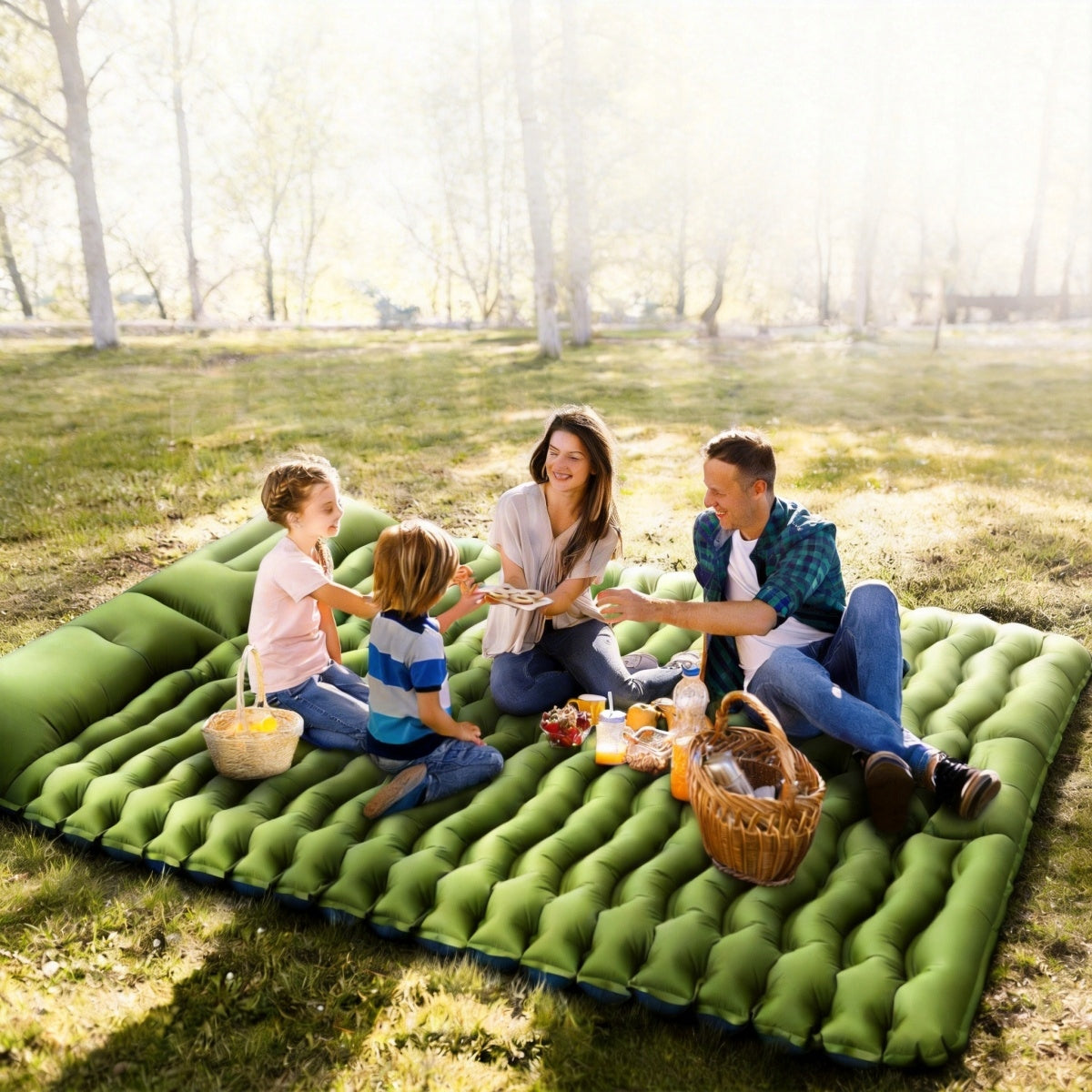 Self-Inflating Mattress Double Inflatable Hiking Camping Mat XXL Manufacturer code 4894940847483