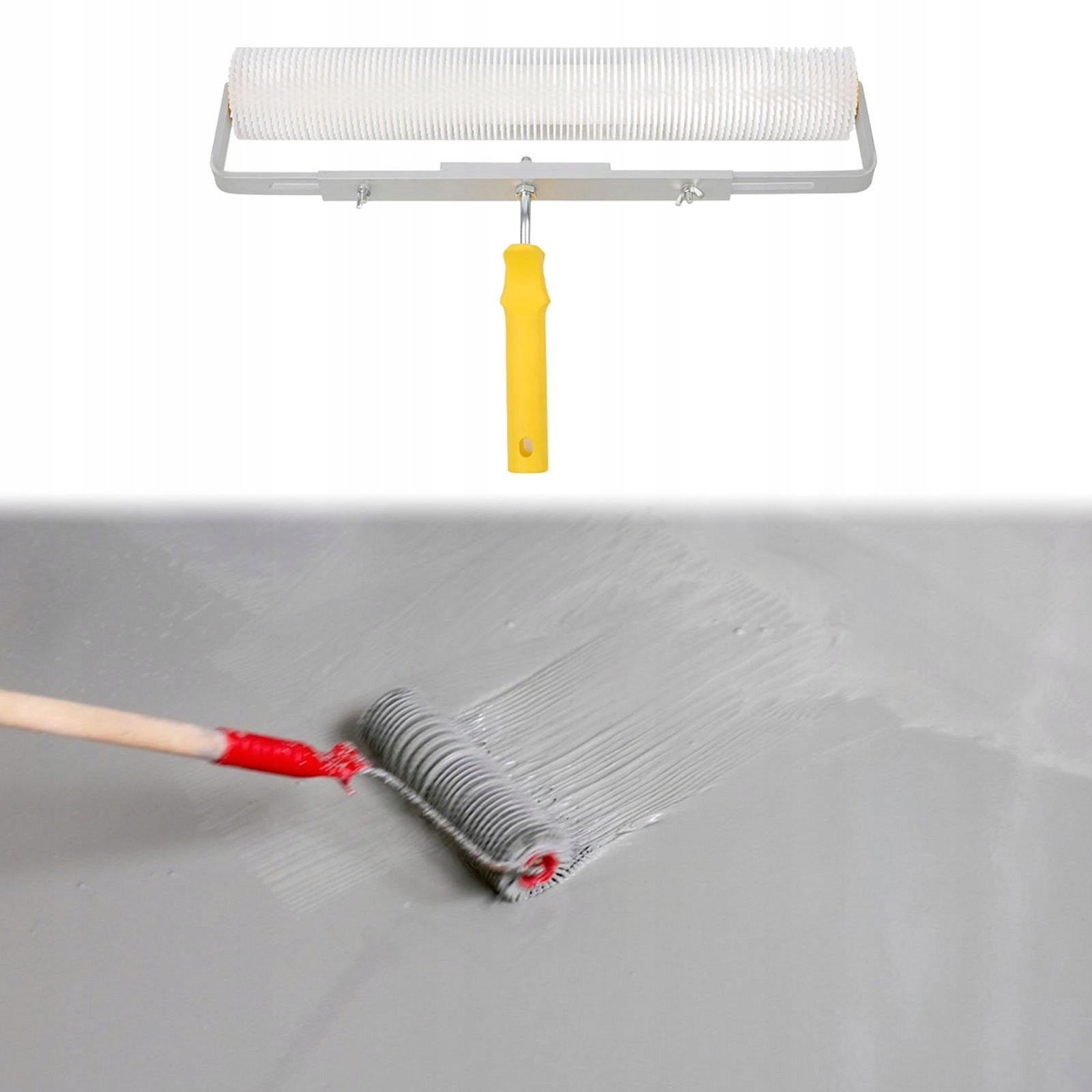 Self Leveling Spike Screed Roller Flooring Tools Professional Spike 18inch Dirty water tank capacity 1.1 l