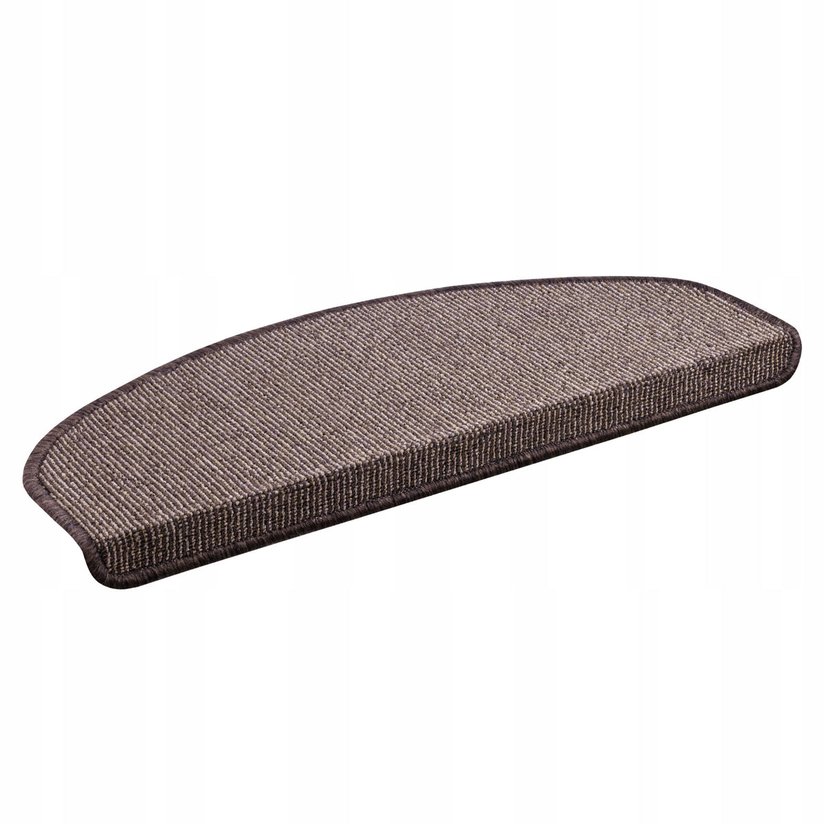 Self-adhesive stair rug, non-slip, 65x28 cm, brown 15pcs