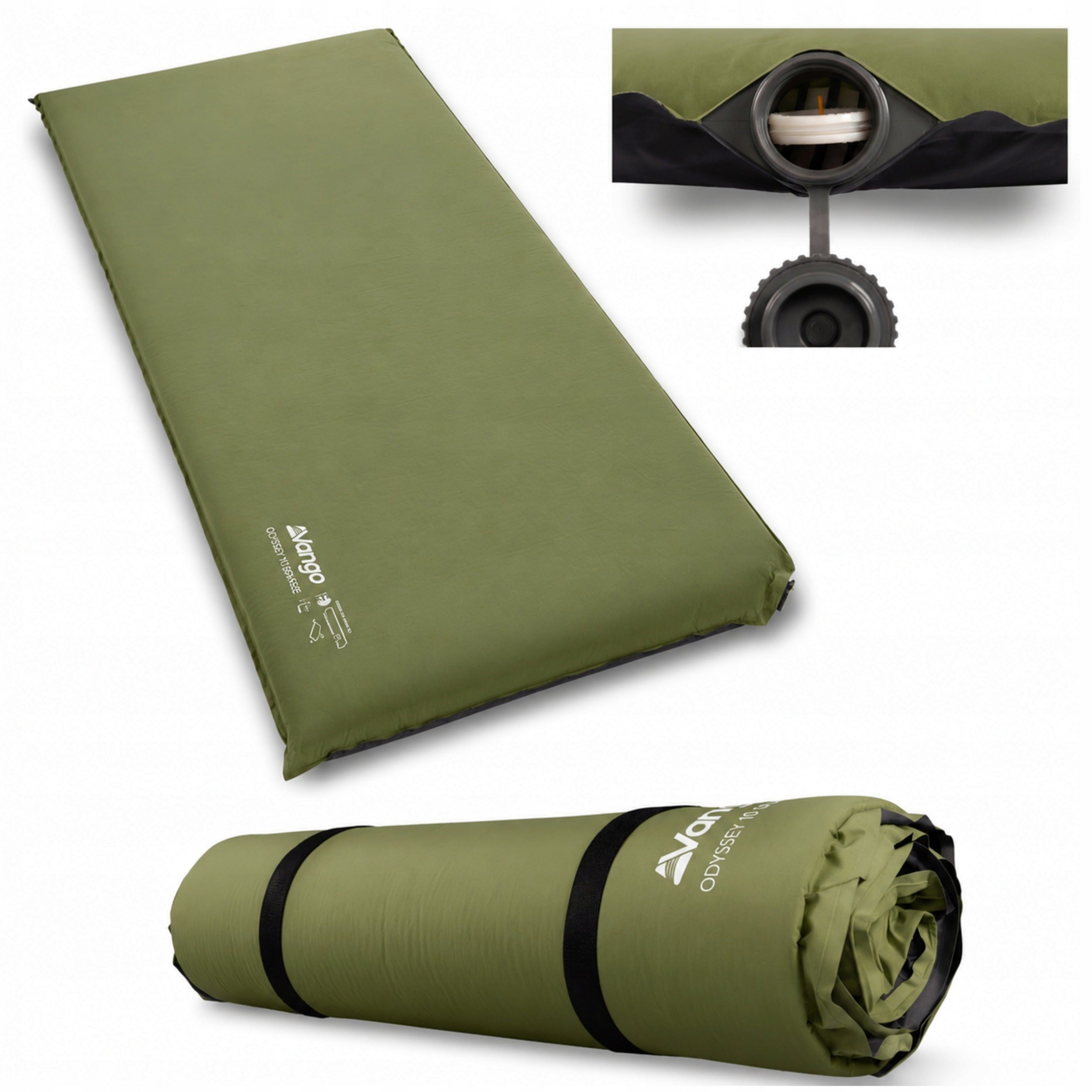 Self-inflating mattress Vango Odyssey 10 cm camping mat