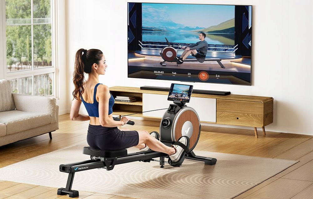 Self-powered electromagnetic rowing machine MERACH Q1S-PRO MR-R02B9 Packaging status original