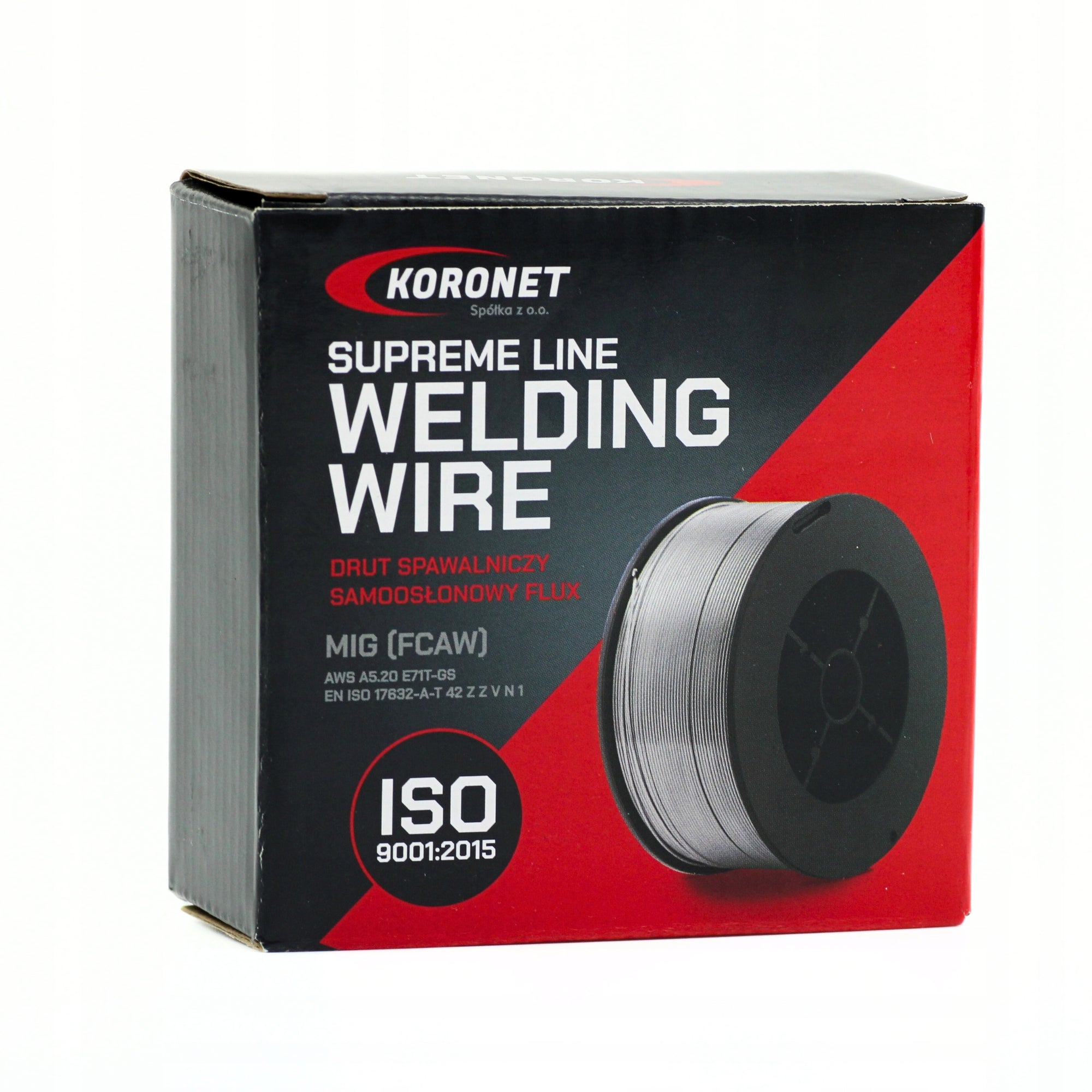 Self-shielded core welding wire Koronet Supreme flux 1,0mm 1KG D100