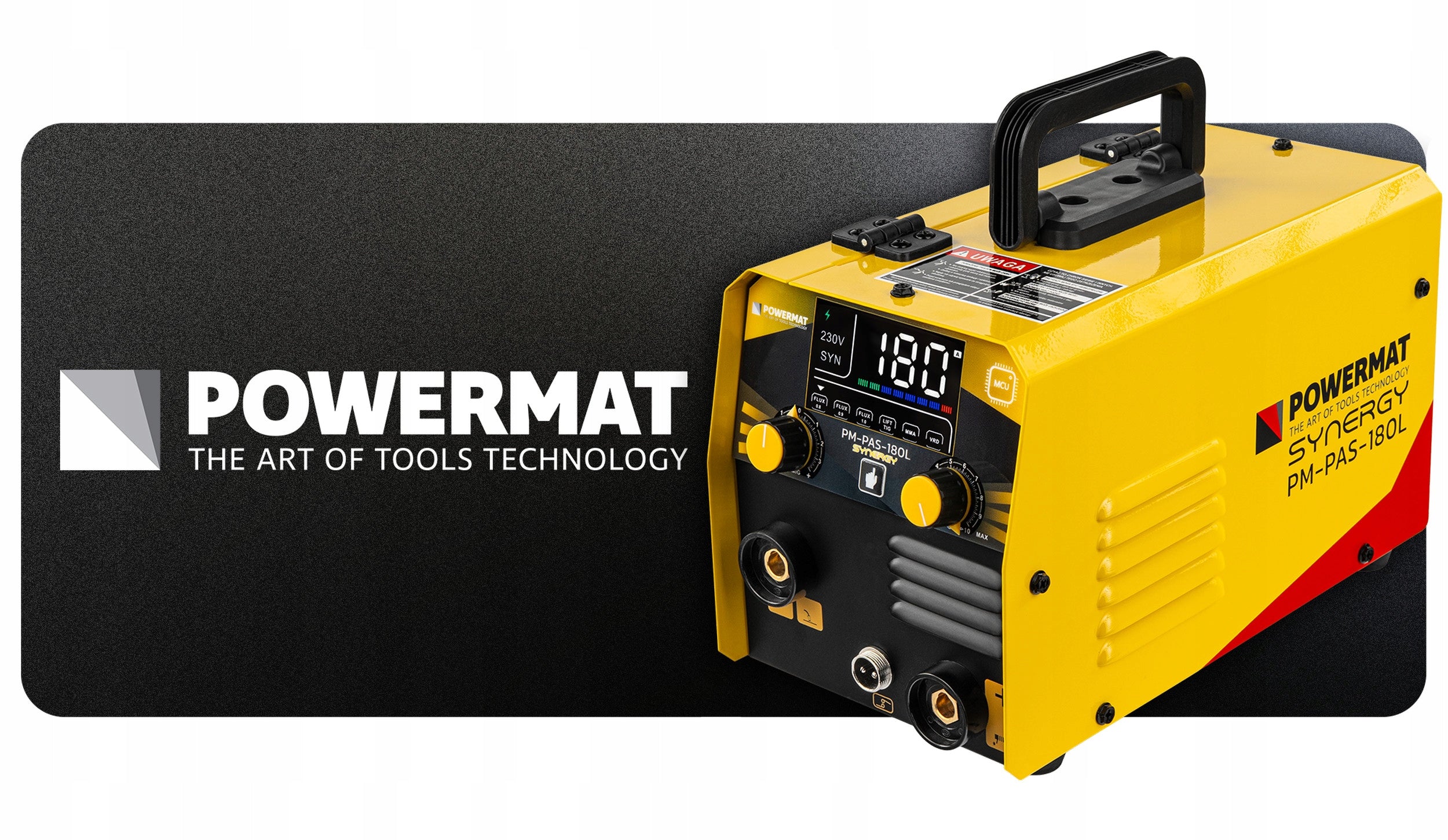 Semi-automatic MMA welding machine, TIG Powermat 15-180 A 230 V Packaging status original