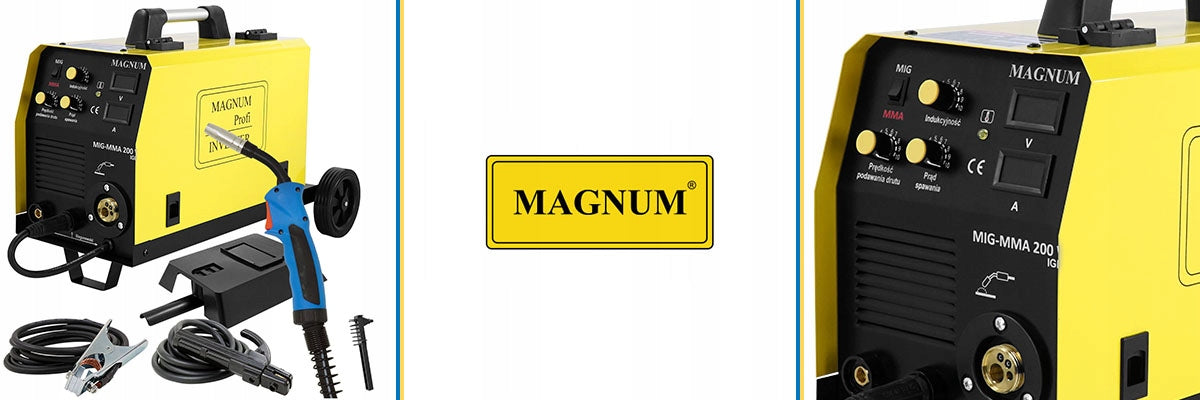 Semi-automatic Magnum MIG 200W MMA IGBT MMA MIGOMAT Power consumption 6 kVA